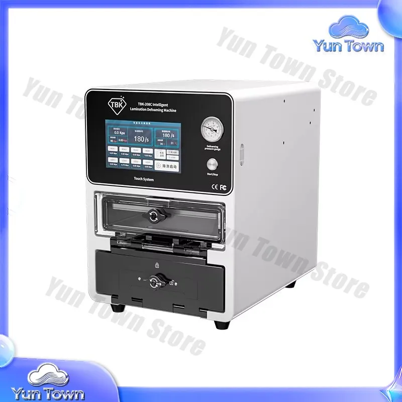 TBK 208C for Curved Screen Laminating Machine for Smartphone Repair Tools for Defoaming Machine for OLED Screen Lamination