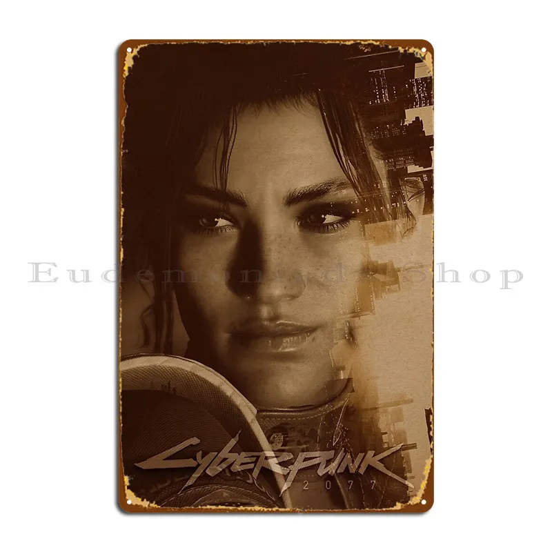 Girl Nomade Alessandra0490 Metal Signs Wall Decor Club Pub Cinema Design Tin Sign Poster