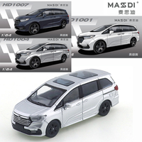 MASDI 1/64 Honda Odyssey Car Alloy Toys Motor Vehicle Diecast Metal Model Kids Xmas Gift Toys for Boys