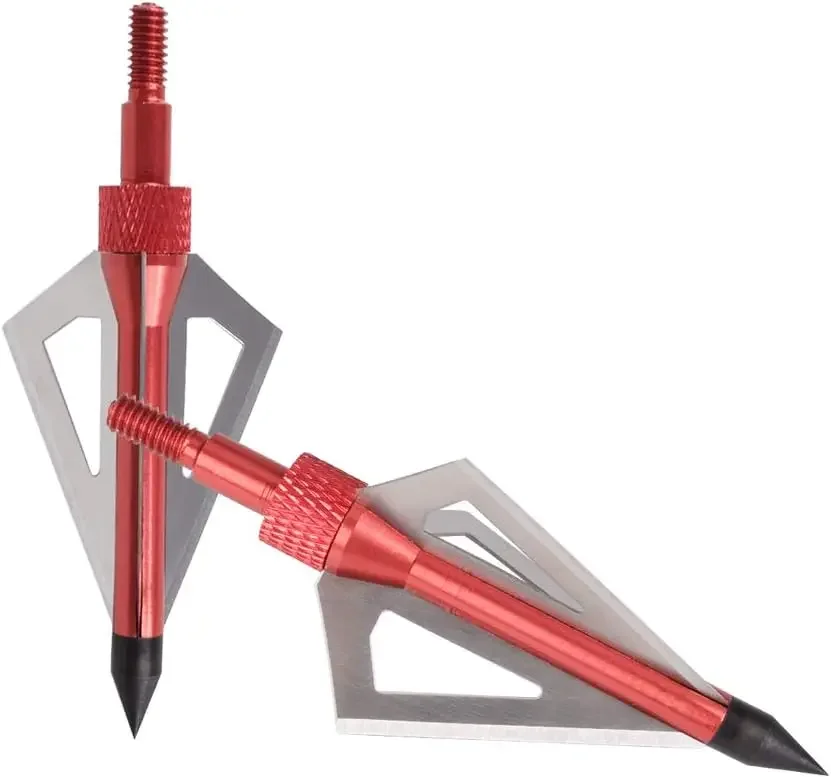 مسامير القوس والنشاب Elong مقاس 20 بوصة من الكربون مع رؤوس صيد عريضة 6 عبوات، سهام قوس ونشاب لممارسة الهدف في الصيد في الهواء الطلق