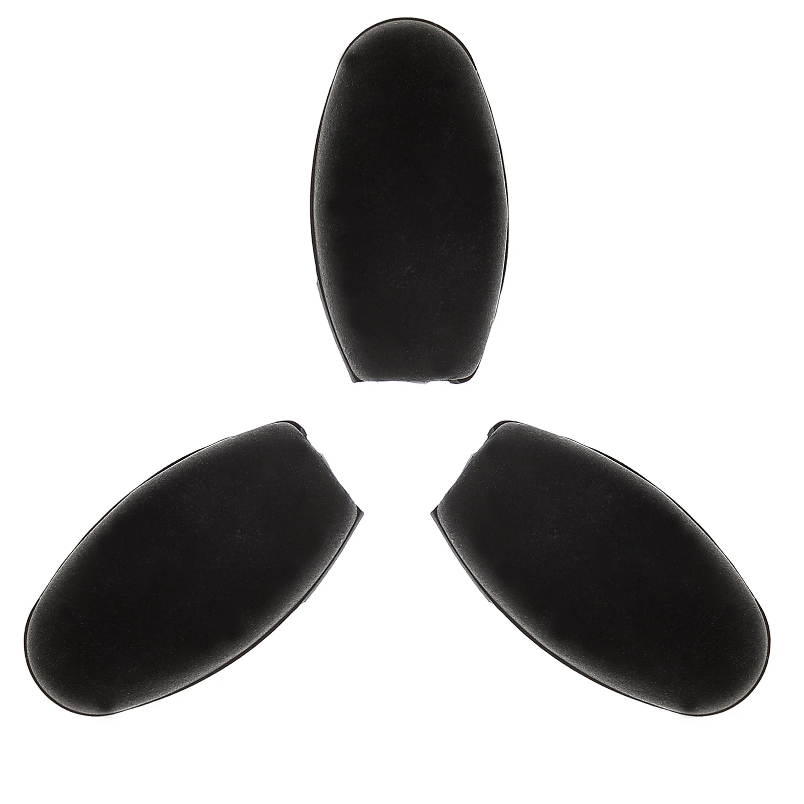 

3pcs Saxophone Side Key Pads Black Rubber Material Protective Cover For Music Instrument Repair Tool Accessory