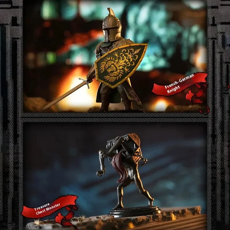 

New Game Peripheral Dark Abyss Soul Walker Figure Superior Fa Han Knight Model Action Figure Ornament Children'S Toys Gifts