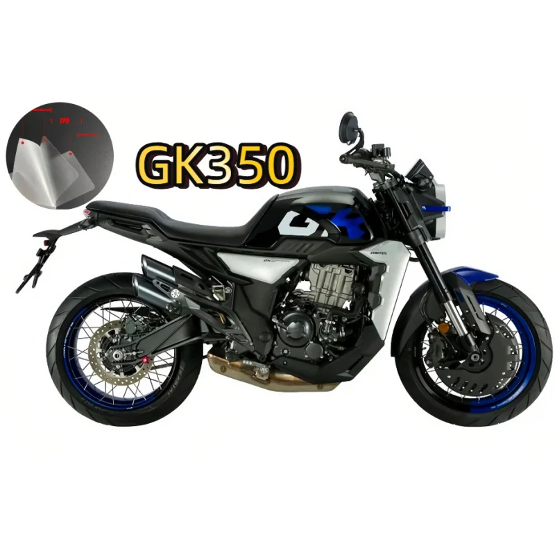 

FOR ZONTES GK 350 GK350 Motorcycle Cluster Scratch TPU Film Dashboard Screen Protector Anti Oil Scratch Proof