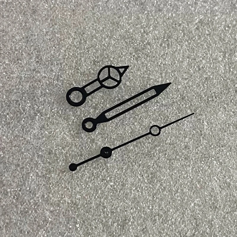 Nuovi accessori per orologi con tre lancette scavate colorate, senza luce notturna, adatti ai movimenti NH35/36/4R/7S