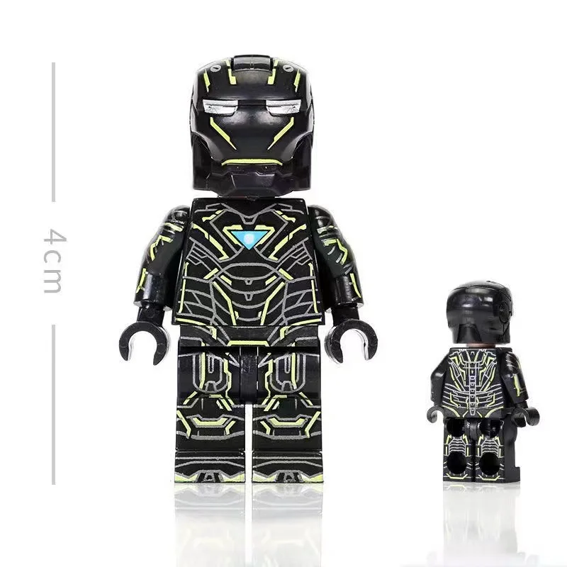 Bouwstenen voor kinderen Speelgoed Minifiguur Humanoïde poppen Stripfiguur Verjaardagscadeau Educatieve speelset voor kinderen