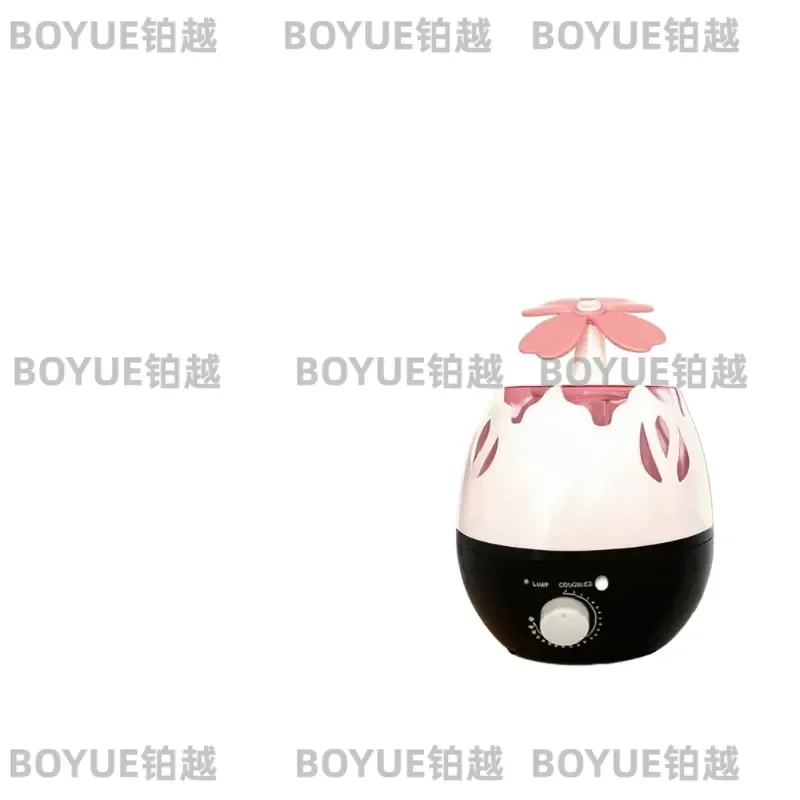 Cute Four Leaf Clover Air Humidifier Large Capacity Ambient Light Aromatherapy Diffuser for Home Bedroom Office Decor