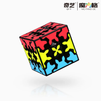 QiYi NEW  Gear Sandwich Magic Cubes 3X3X3 Speed Cube Magico Puzzle Toy For Children Kid Gift Toy QiYi Gear Sandwich Magic Cubes