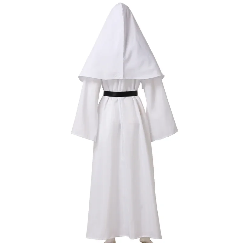 Nun Halloween costume for women dress scary cosplay Mary priest dresses