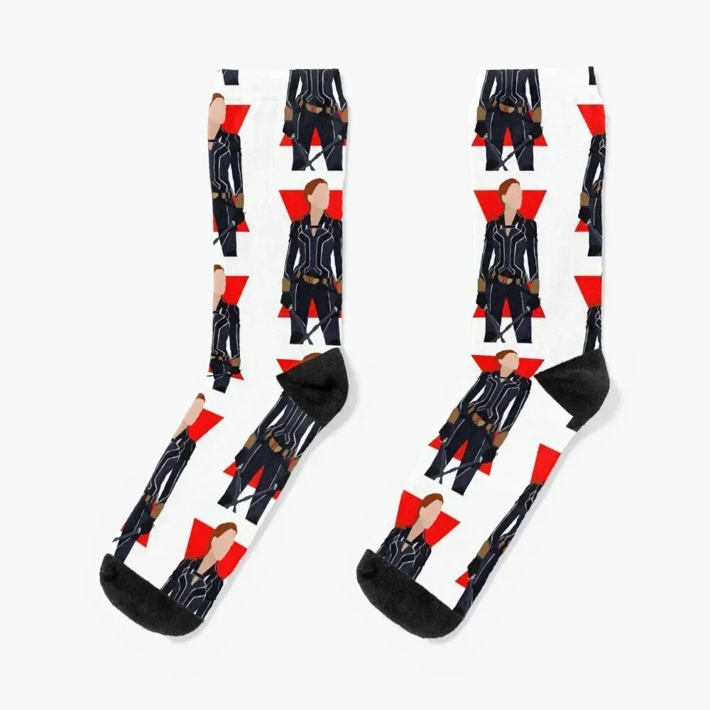 

Scarlett Johansson Nat Romanoff Sticker Socks colored floor professional running kids Designer Man Socks Women's