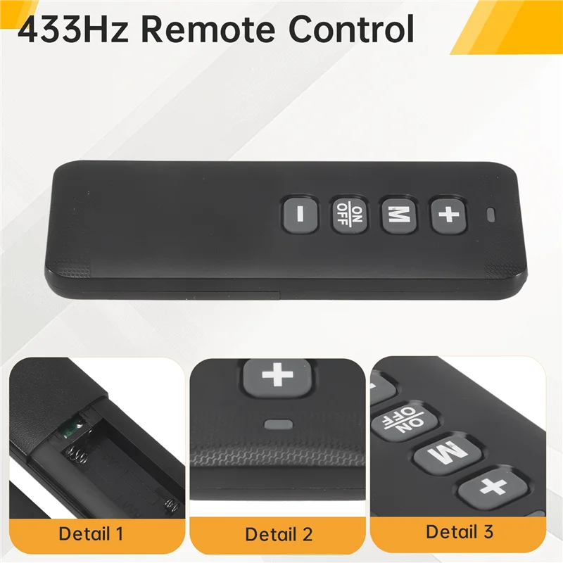 A33T-433Hz Remote Control For TIMESPORTS CSL-GE046 Home Fitness Code T1 C1 S1 M55 Q2 Q2-1 S2-1 Treadmill & Walking Machine