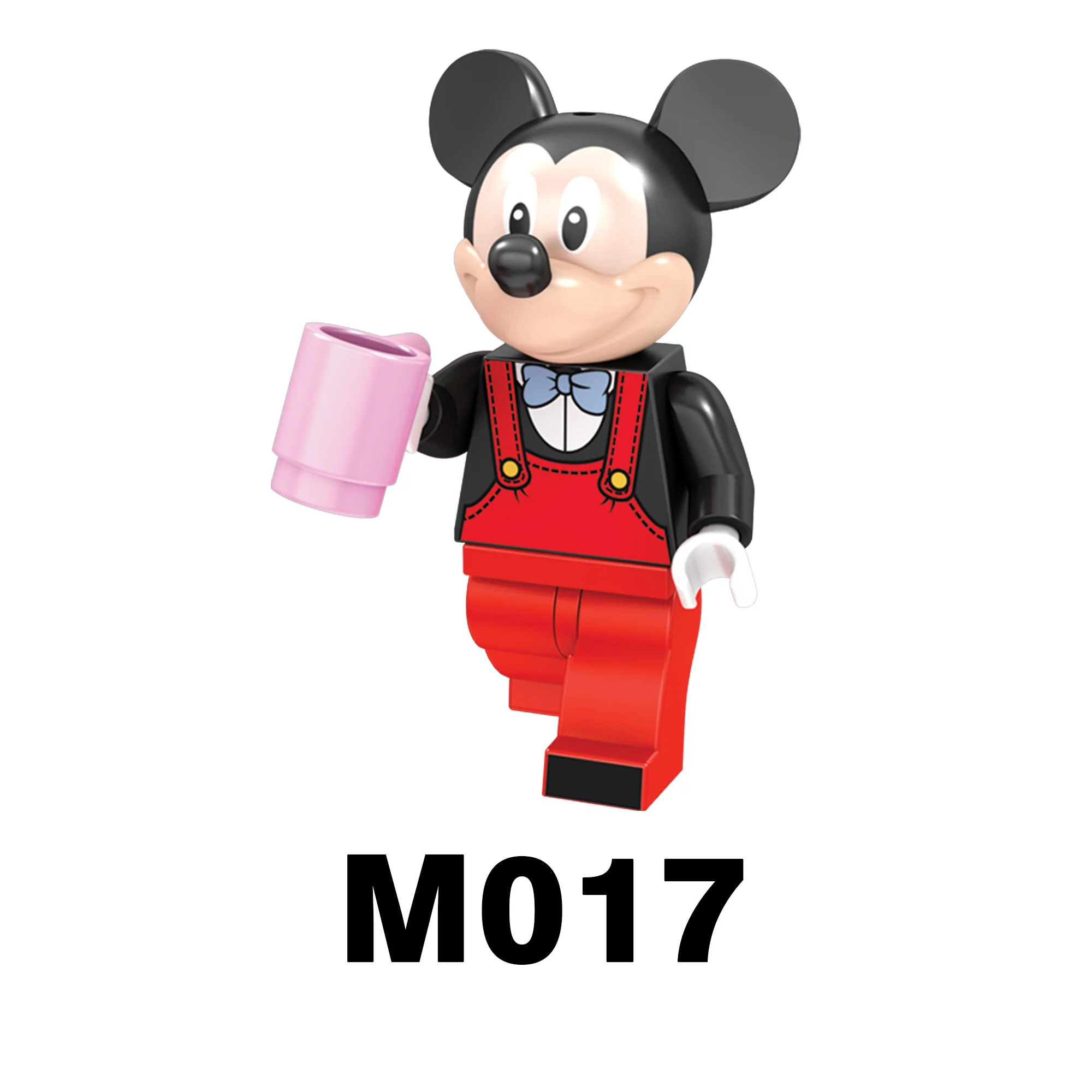 Figurines de blocs de construction Disney M1003, comprend Mickey Mouse, Minnie Mouse, Donald Duck, Daisy Duck, Goofy, cadeau créatif de collection