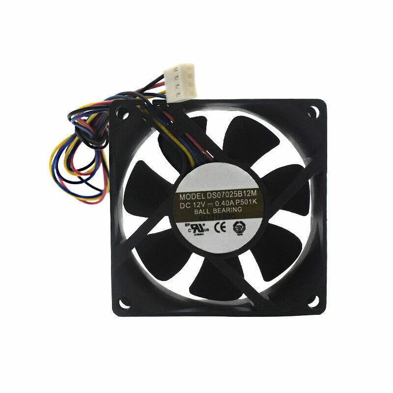 OEM Replacement for NAS QNAP TS-269 Pro Date Server Cooling Fan 12V 0.40A Cooler