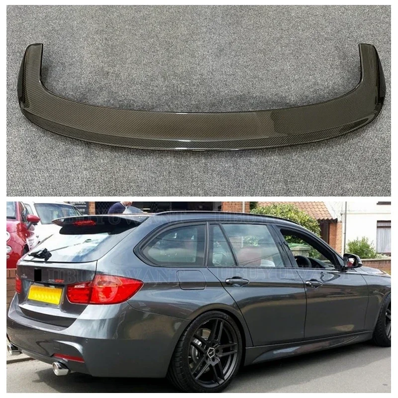 For BMW F31 2013-2018 BMW 3 series Wagon 320i Touring Wholesale Carbon Fiber Rear Trunk Lid Car Spoiler Ducktail Lip Wings