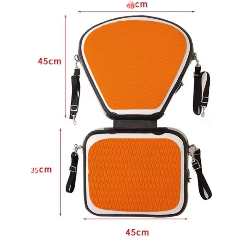 

PVC surf paddle board inflatable seat, kayak canoe waterproof backrest cushion, adjustable seat