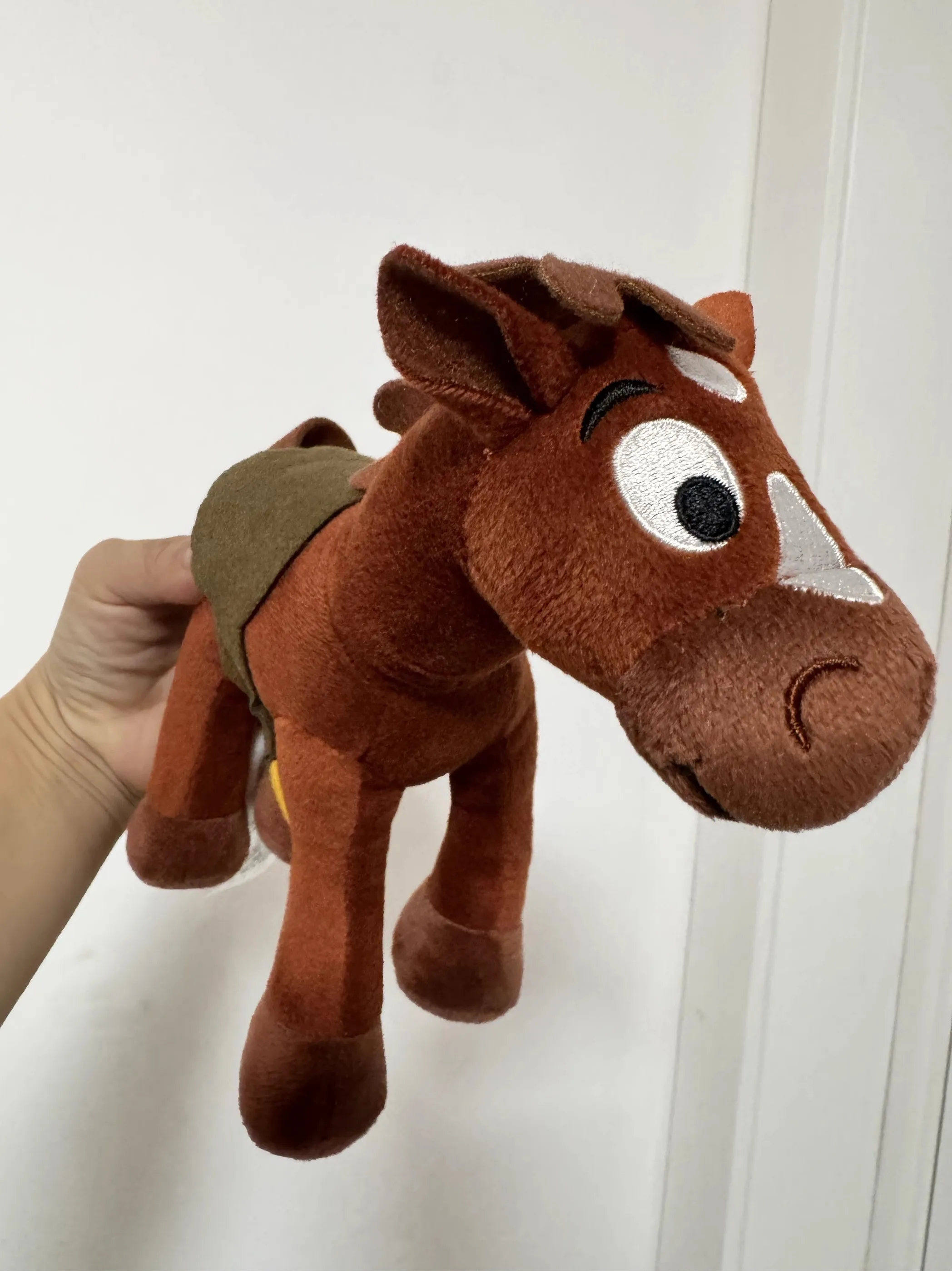 Nieuwe Anime Bullseye Bruin Ras Paard Pluche 20 CM Kids Knuffels Speelgoed Voor Kinderen Kerstcadeaus