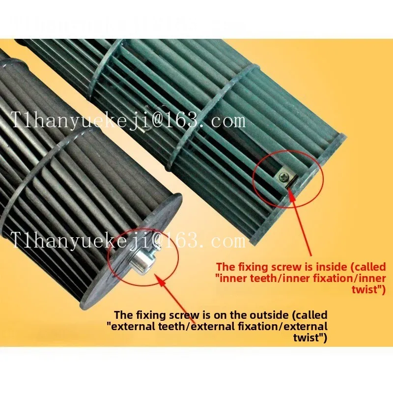 Air conditioner fan blade/indoor unit wind wheel/cross flow fan blade/fan fan accessories full specifications