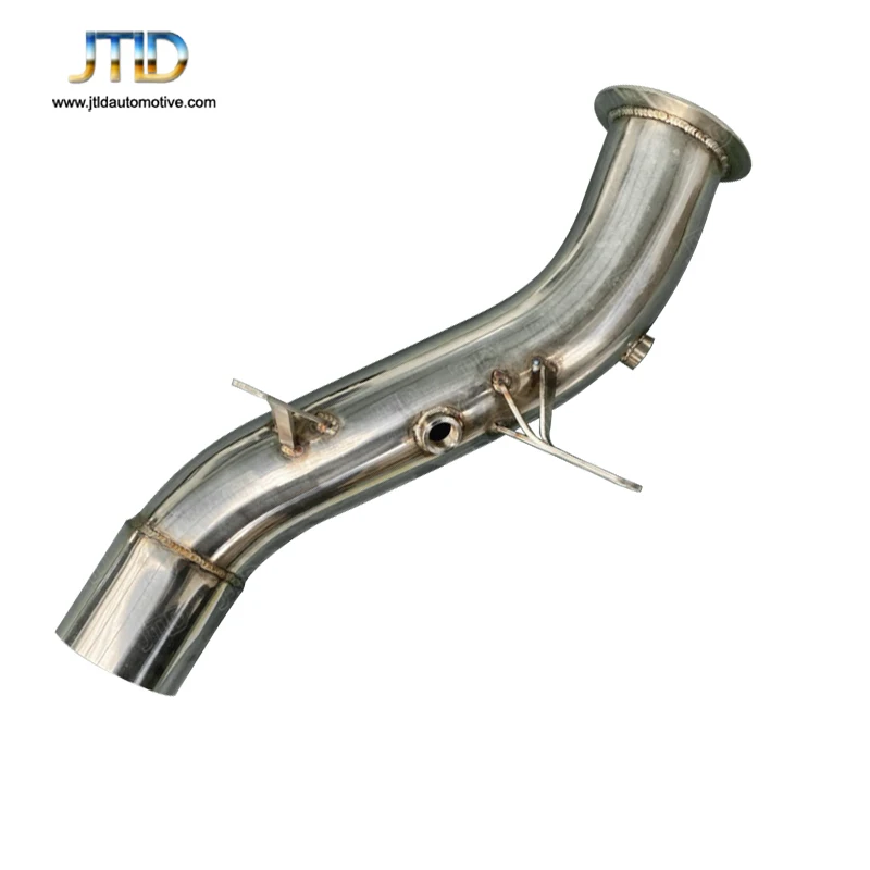 JTLD High Performance Stainless Steel Catless Downpipe For BMW F10 535I N55 Exhaust System