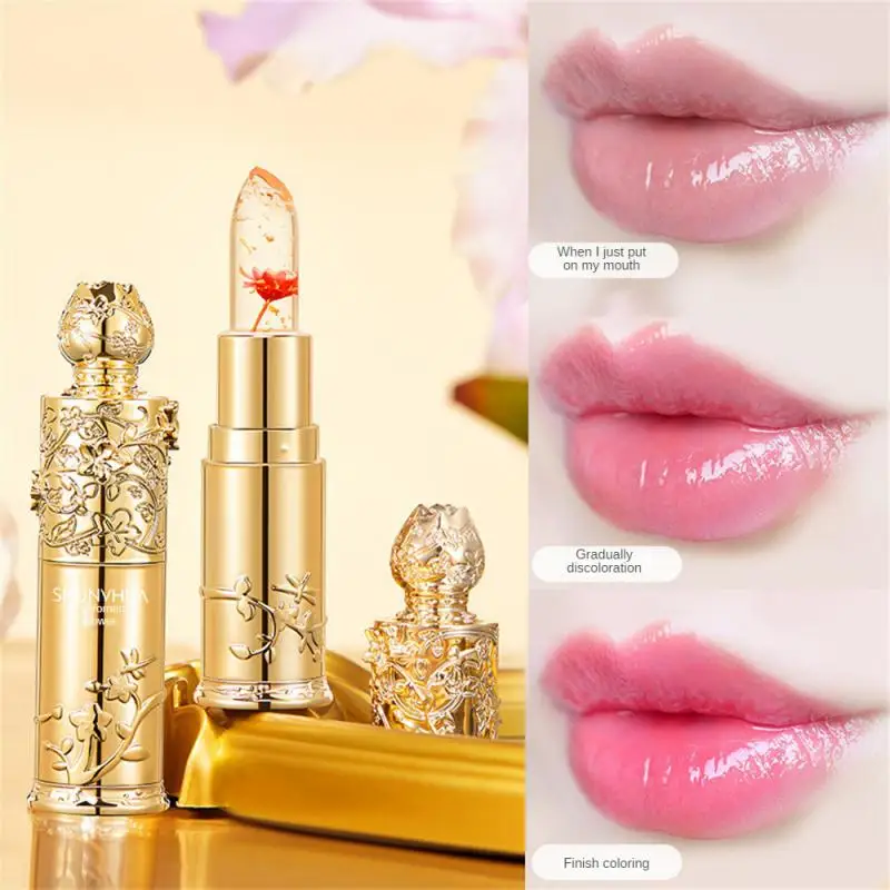 Crystal Lipstick Thousands Of People And Colors Soft And Silky Stick Health & Beauty Temperature Change Lipstick Lipstick