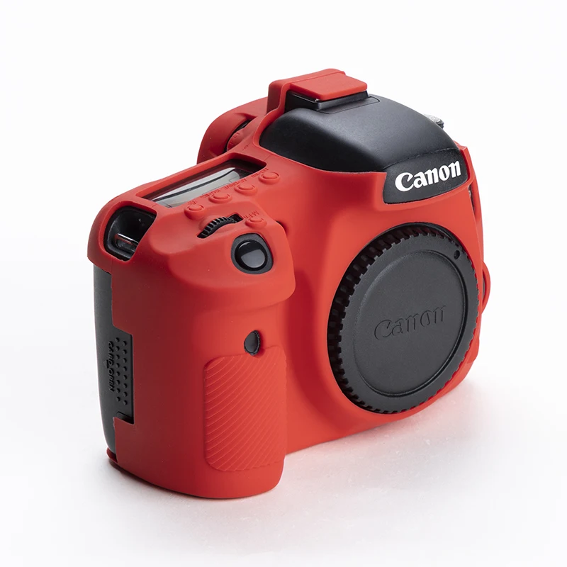 المطاط سيليكون واقية غطاء الجسم حقيبة كاميرا لينة لكانون EOS 7D