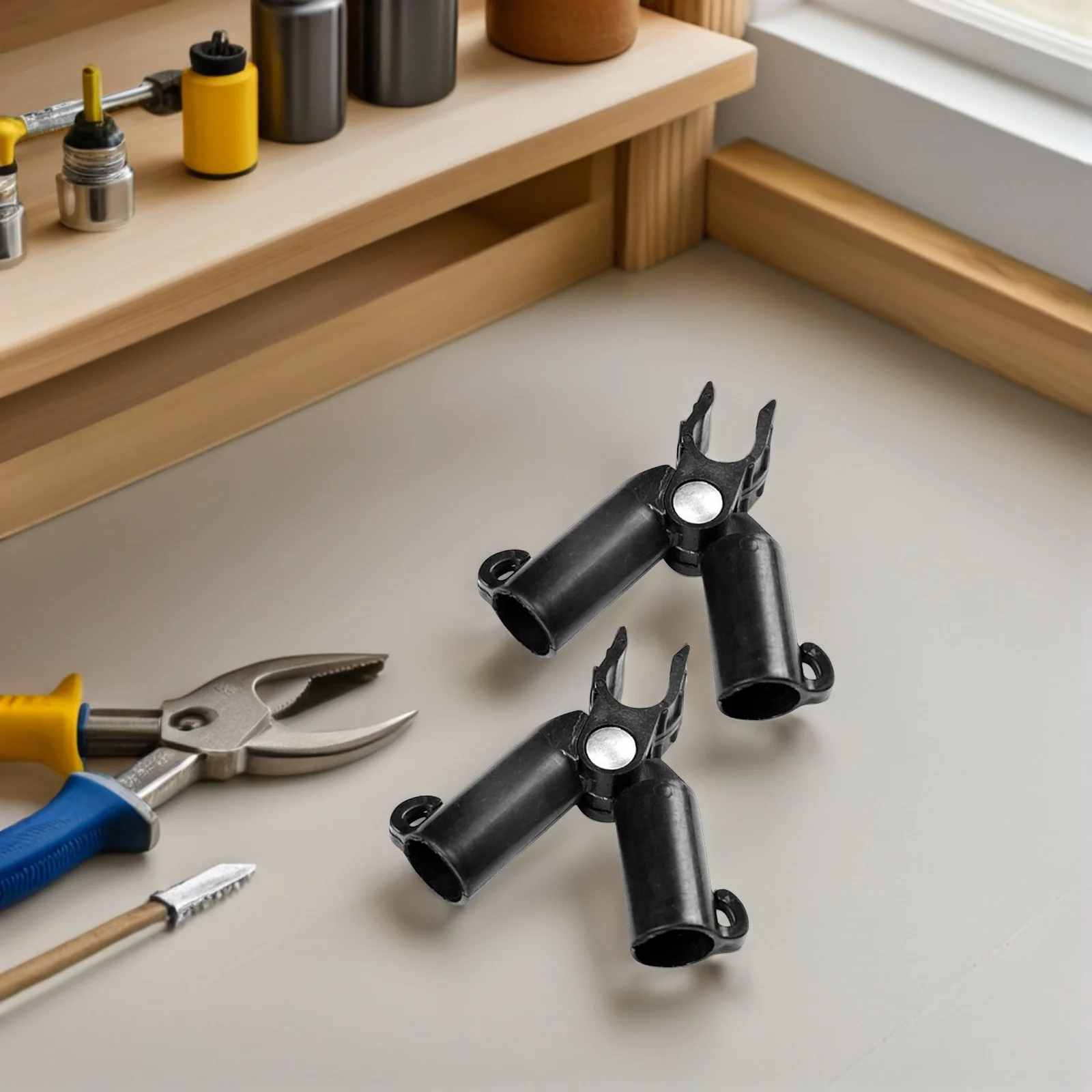 

10Pcs Plant Support Connectors Durable PP Plastic Garden Stake Joints Easy Assembly Versatile Application Greenhouse Frame