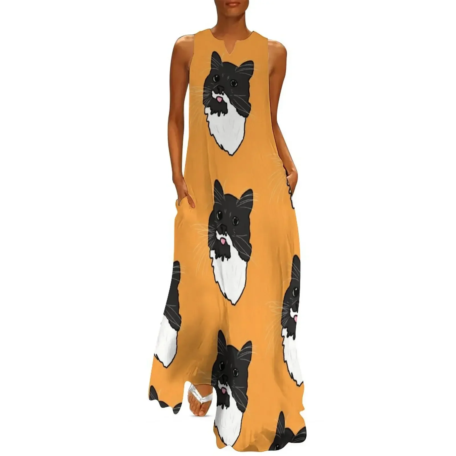 

Belgian the cat Long Dress evening dress ladies dresses for special occasion prom dresses 2025 bandage dress