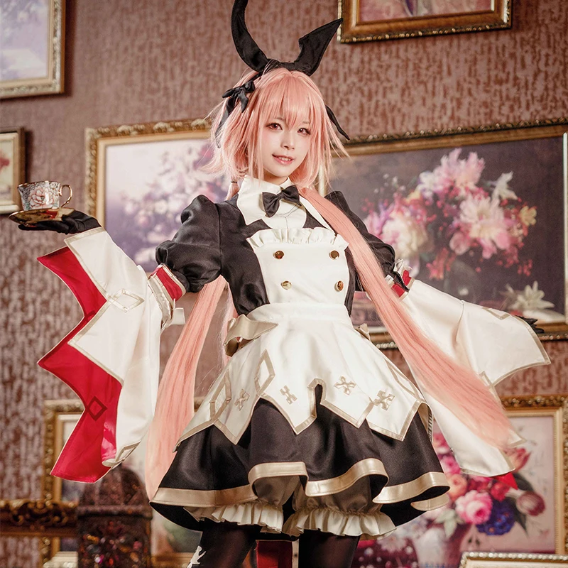 運命グランド注文セイバーアストルフォアニメコスプレ衣装ウィッグ FGO