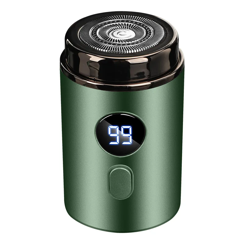 USB 전원 디스플레이, 60분 배터리 수명, 방수 면도기, 가정용 자동차 휴대용 면도기, 면도기를 갖춘 남성용 미니 전기 면도기