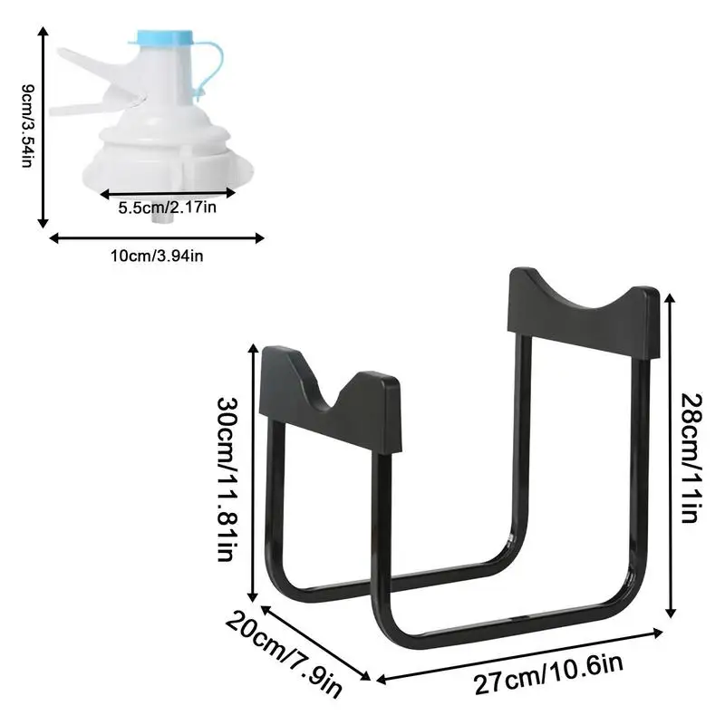5-galonowa uchwyt na butelki na wodę i dysza dozownika nie przeciekająca dozownik do wody z antykorozyjnym stojakiem na dzbanek wielokrotnego użytku