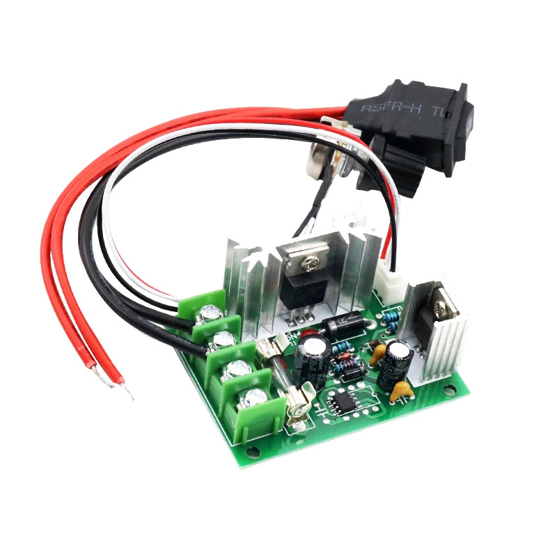 

The 12 V 24 V Dc Motor Speed Controller And Reversing Double Pony Of Electronic Drive Control Variable Speed Switch