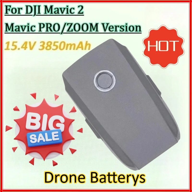 

15.4V 3850mAh Drone Batterys for DJI Mavic 2 Mavic ZOOM/PROVersion Drone Intelligent Flight Rechargeable Batteries Accessories
