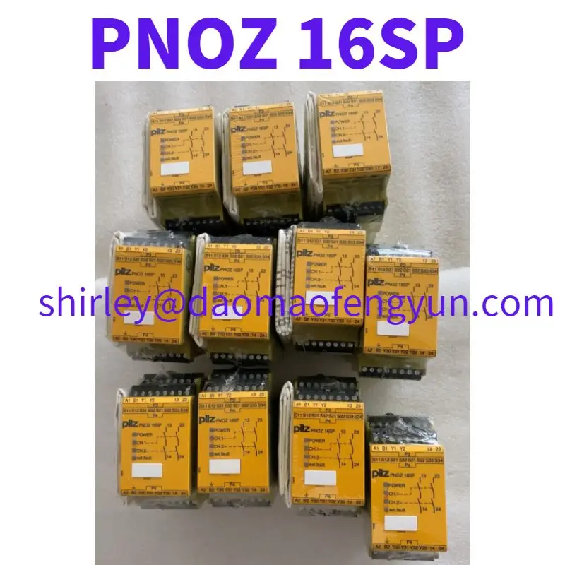 

Brand New Safety relay PNOZ 16SP 24VAC 24VDC 2n/o 777070