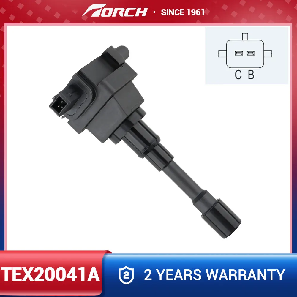 1PC Ignition Coil TEX20041A Replace for 0221500802 Fit for 4A91S 4G15V 4G18S1 4A92 for BYD F3 1.5L Auto Parts