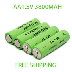 Daweikala New AA Battery 3000 MAh Rechargeable Battery NI-MH 1.5 V AA Battery For Clocks, Mice, Computers, Toys So On