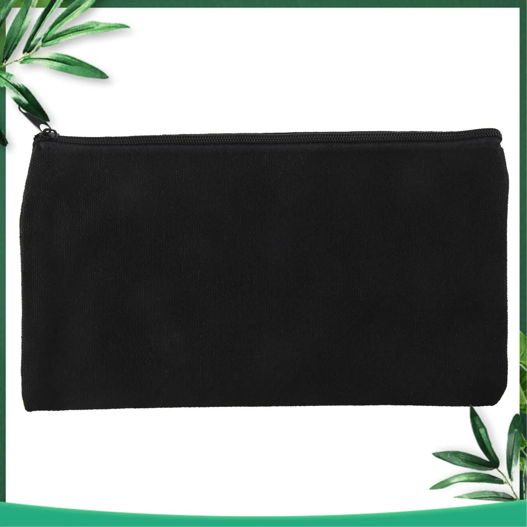 nuovo-40-pezzi-borse-in-tela-con-cerniera-borse-borse-per-trucco-in-tela-astuccio-vuoto-borse-artigianali-fai-da-te-per-viaggi-scuola-artigianale-fai-da-te-nero