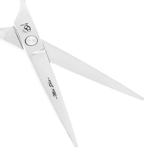 Imagen 2 del producto 5,5 ""6,0"" tijeras de mano izquierda tijeras de pelo de acero 440C salón de peluquería tijeras de corte de adelgazamiento peluquero cortapelos A0046A