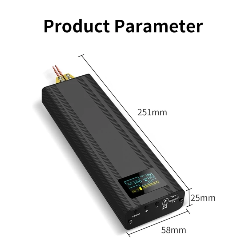 Spot Welder Portable Mini Battery Spot Welder for 18650 Battery Plate Welding Dropship