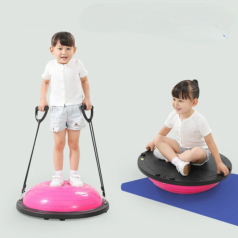 Attrezzatura sensoriale vestibolare Allenamento Palline di velocità dell'onda Palla di equilibrio a semicerchio Palline di yoga addensate per fitness per bambini dell'asilo