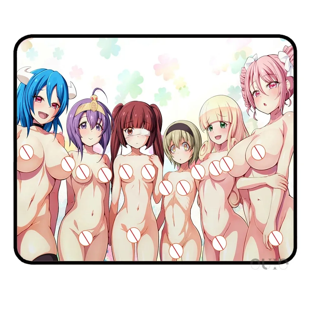 

Sexy Naked Girls Anime Mousepad Big Tits Big Ass Small Mouse Pad Computer Table Carpet Pc Gamer Keyboard Desk Mat Locking Edge