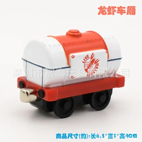 Magnetic Thomas & Friends Train Tank Carriages Kids Boys Toys for Children Diecast 1/43 Railway Locomotive  Jet Fuel Tanker Gift