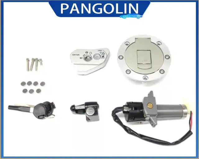 

Полный комплект замка PANGOLIN для Vento CrossMax 250 Pro, алюминиевый пластиковый выключатель зажигания высокой безопасности, комплект замков для сиденья и топливного бака