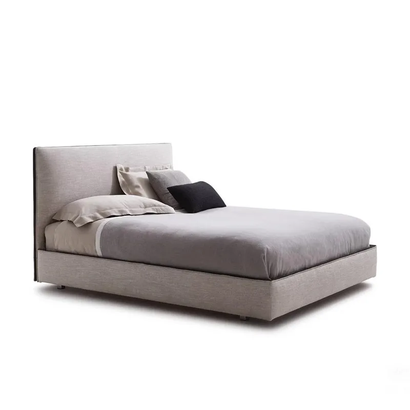 Modern removable double bed Small apartment storage bed Storage bed Secondary bed 1.5 meters