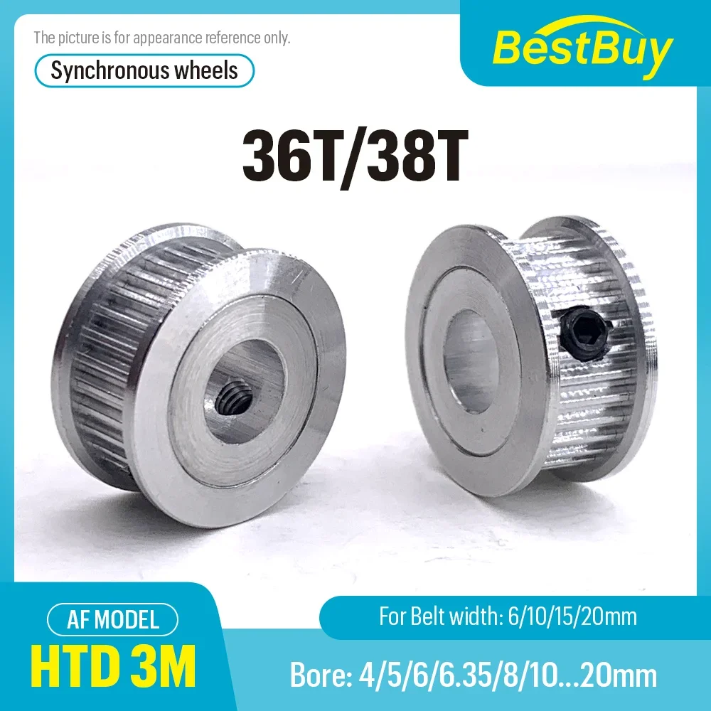 Htd 3M 36T/38Teeth …