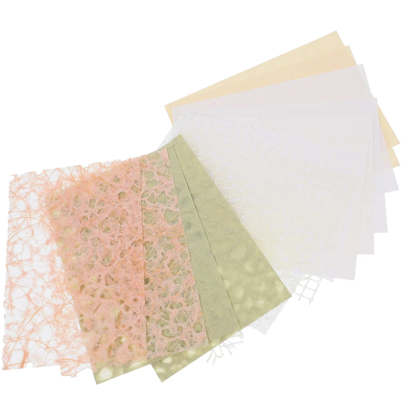 1Set Collage Decorative Paper Retro Style Delicate Scrapbook Scrapbook Paper Material for DIY Journal Notebook Photo Album