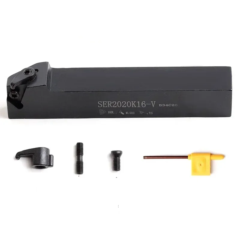 Imagem -03 - Cnc Threading Holder Ferramenta Cortador para 16ver 22ver 27ver Ser161616h16 Ser2023k16 K22 Ser2525m22-v Ser2525m27-v