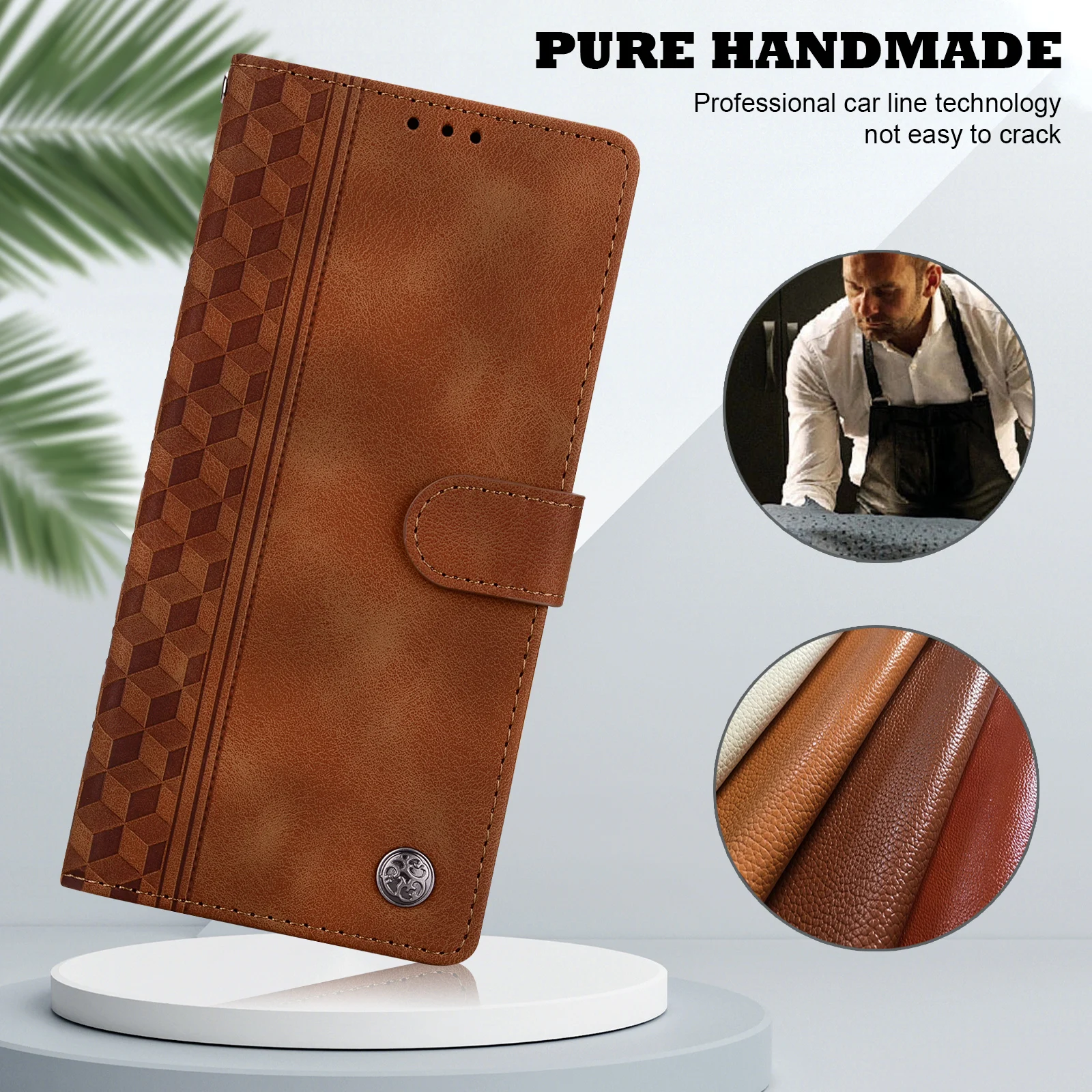 Magnetische Flip Leather Cover Wallet Case Voor Google Pixel 9 9a 8 8a 7 7A 6 6A 5 5A 4 4A 3A XL Pro 4G/5G