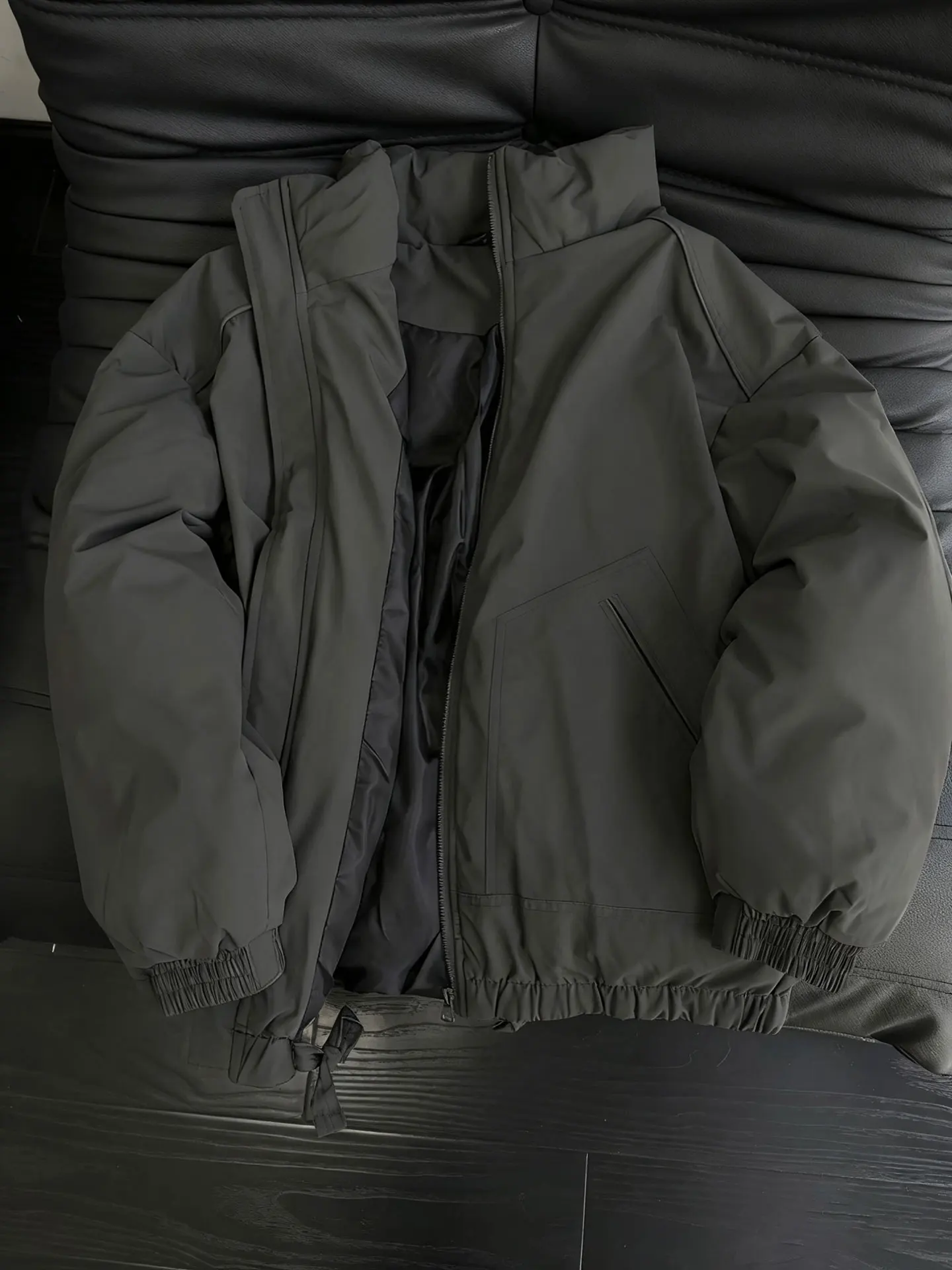 

Deep ey American Sle Men's Jaet Cotton Workwear Coat Warm Stand Collar Cotton Clothes Thiened Long Sve Winter Coat