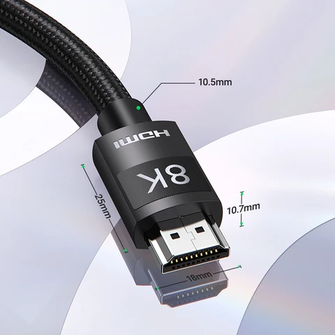 UGREEN HDMI 2.1 Кабель 4K 8K для высококачественной передачи видео — изображение товара