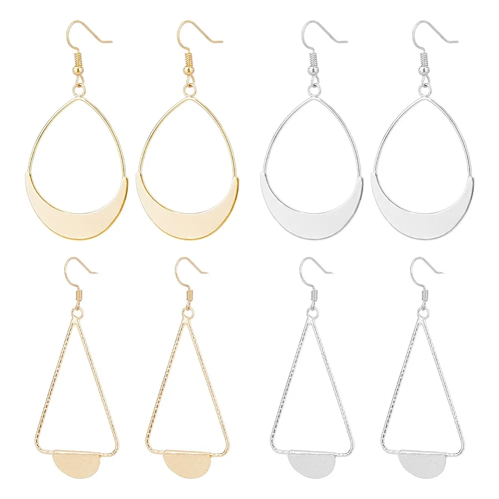 4-pares-de-brincos-pendentes-de-liga-metalica-em-4-estilos-para-mulheres-triangulo-e-gota-platina-dourada-58~67x27~305mm-1-par-estilo