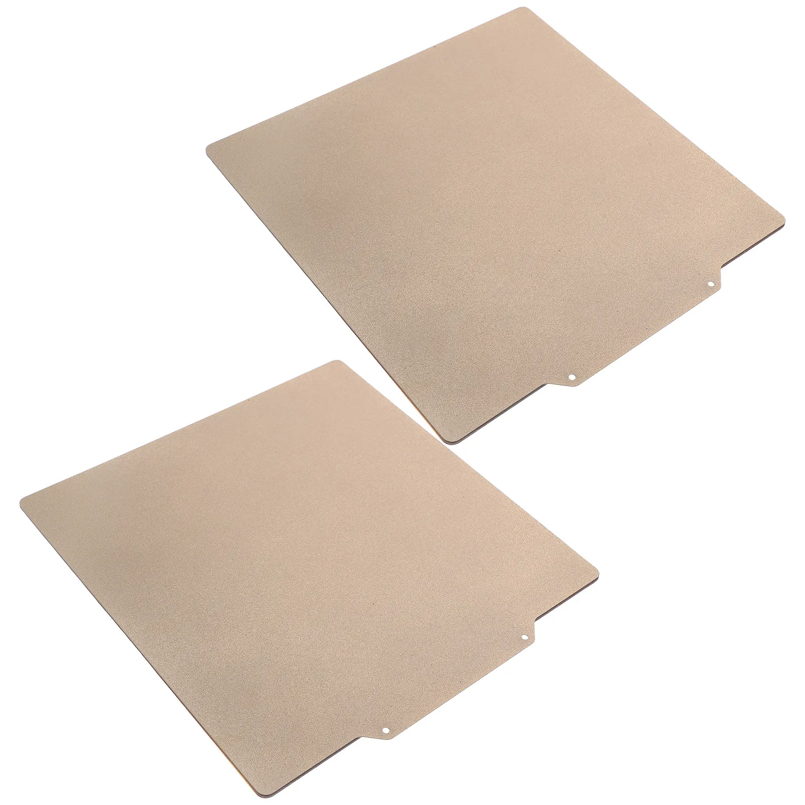

2Pcs Build Plate Steel Sheet 220x220mm 3D Printer Platform Strong Adhesion Flat Surface Replacement Steel Sheet for 3D Printer