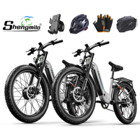 Shengmilo MX06pro Electric Bike 2000W Dual Motor Fat Bike 26 Inch 48V 17.5AH Samsung Battery Ebike
